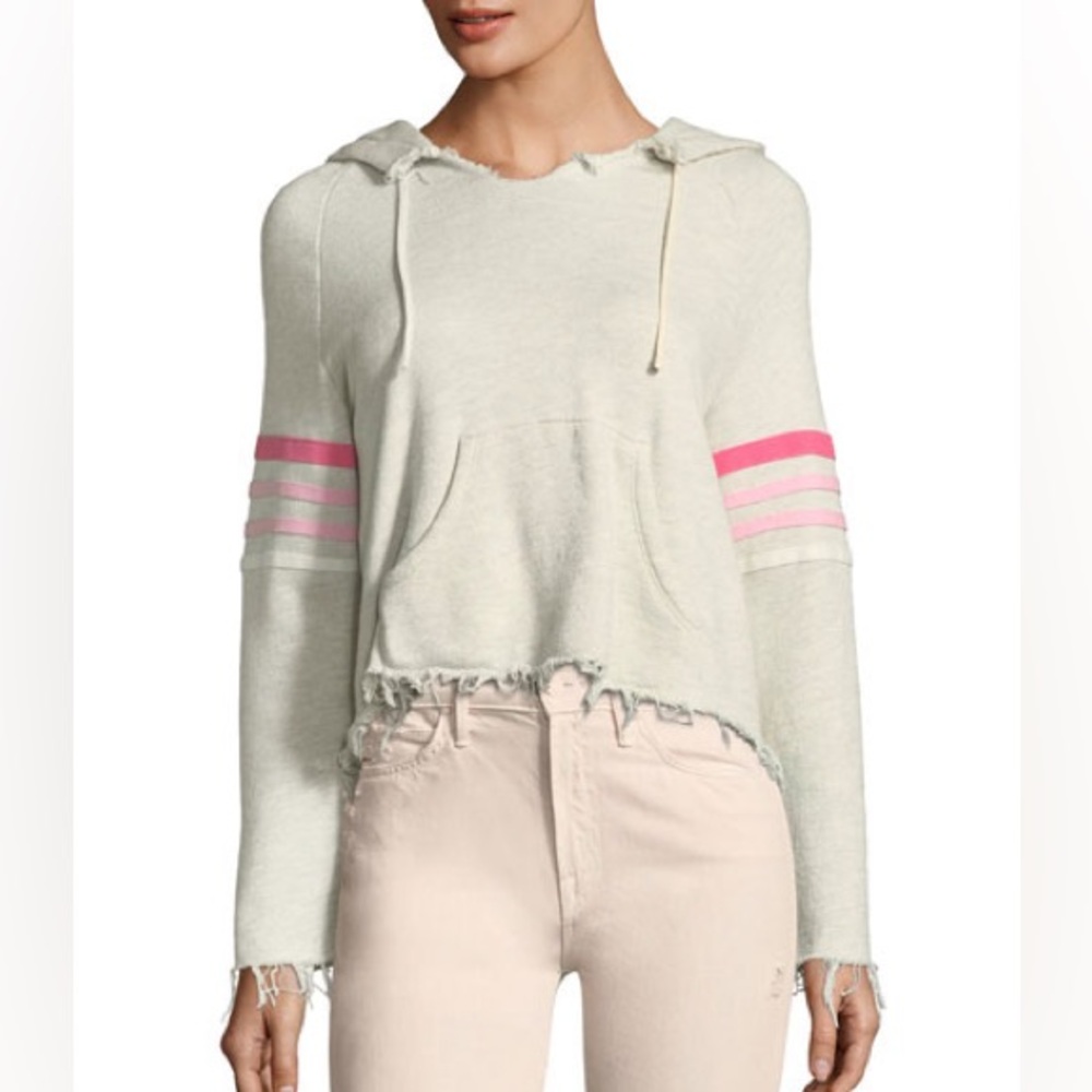 Mother Square Tear Hooded Sweatshirt size XS